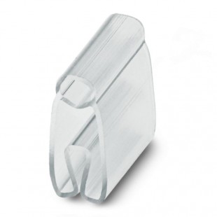 PATG 4/15 Nosiče označení vodiče, nasouvací, transparentní, pro štítek 4x15mm, průměr vodiče 6-10mm, materiál PVC V0 (1013054)