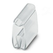 PATG 4/15 Nosiče označení vodiče, nasouvací, transparentní, pro štítek 4x15mm, průměr vodiče 6-10mm, materiál PVC V0 (1013054)