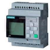 6ED1052-1HB08-0BA0 LOGO! 24RCE, logic module,Display PS/I/O: 24 V AC/24 V DC/relay, 8 DI/4 DO, memory 400 blocks, modular expandable, Ethernet, integr. web server, data log, user-defined Web pages, standard microSD card for LOGO! Soft Comfort V8 or higher