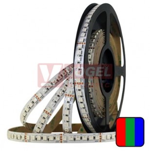 LED pásek SMD5050 RGB, 120LED/m, IP20, DC 24V, 12mm, 50m (128.673.60.2) NOVINKA