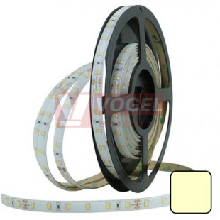 LED pásek SMD2835 teplá bílá, 60LED/m, IP54, DC 24V, 10mm, 5m (126.709.60.0) NOVINKA