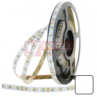 LED pásek SMD2835 neutrální bílá, 120LED/m, IP20, DC 24V, 10mm, 50m (126.704.60.2) NOVINKA
