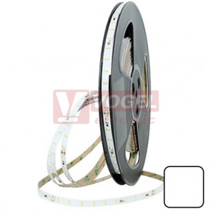 LED pásek SMD2835 neutrální bílá, 60LED/m, IP20, DC 24V, 10mm, 20m (126.800.60.8) NOVINKA
