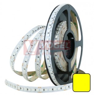 LED pásek SMD5050 žlutý, 120LED/m, IP20, DC 24V, 12mm, 5m (126.667.60.0) NOVINKA