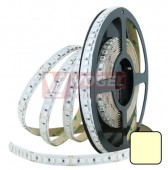 LED pásek SMD5050 teplá bílá, 120LED/m, IP20, DC 24V, 12mm, 50m (126.670.60.2) NOVINKA