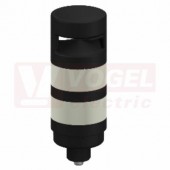 TL70GRALQ světelný sloup TL70, barva ZE, RU + akus.signalizace, 12-30V DC, mont.závit M30x1,5mm, rozměr pr.50xv218,9mm, IP65, připojení M12/5pin (3097569)