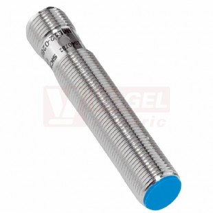 IME12-04BPOZC0S Indukční snímač M12, 10-30VDC, Sn=4mm, mosaz, PNP/NC, stíněný, spínací frekvence 2000Hz, 3-vodiče, konektor M12/4pin, délka 65mm, závit 48mm, IP67 (1040768)