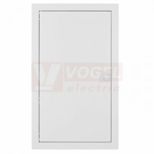Rozvodnice  36M IP30 3ř (C-BOX MSF 42) 36+6M zapuštěná/plné dveře, materiál ABS/kov, švh 358x603x(89+5)mm