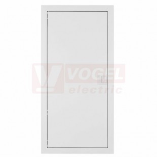 Rozvodnice  48M IP30 4ř (C-BOX MSF 56) 48+8M  zapuštěná/plné dveře, materiál ABS/kov, švh 358x728x(89+94)mm