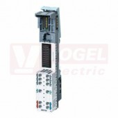 6ES7193-6BP20-0DC0 SIMATIC ET 200SP, BaseUnit BU20-P6+A2+4D, BU type C0, Push-in terminals, with 2 AUX terminals, New load group, WxH: 20 mmx117 mm