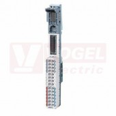 6ES7193-6BP40-0DA1 SIMATIC ET 200SP, BASEUNIT BU15-P16+A0+12D/T. BU-TYPE A1, PUSH-IN TERMINALS, WITH 2X 5
ADDITIONAL TERMINALS, NEW
LOADGROUP, BXH: 15MMX141MM,
WITH TEMPERATURE MEASURING