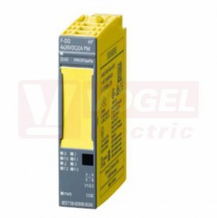 6ES7136-6DB00-0CA0 SIMATIC DP,  ELECTRON. MODULE for ET 200SP, F-DQ 4X24VDC/2A,15 MM WIDTH, UP TO PL E (ISO13849) UP TO SIL 3 (IEC 61508)