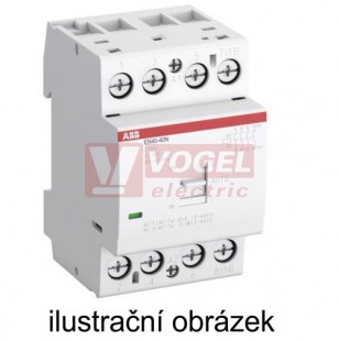 Stykač inst. 40A 4/0 24VAC/DC EN40-40N-01 manuální ovl. (1SAE342111R0140)