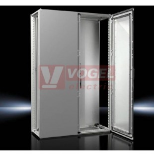 VX8205.000 skříň pro řadovou montáž VX25, švh 1200x2000x500mm, 2-dv., s mont. deskou, IP55, RAL7035