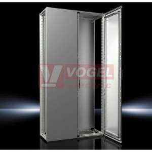 VX8006.000 skříň pro řadovou montáž VX25, švh 1000x2000x600mm, 2-dv., s mont. deskou, IP55, RAL7035