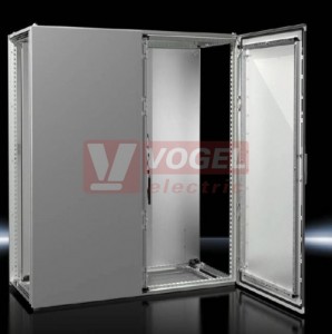 VX8265.000 skříň pro řadovou montáž VX25, švh 1200x1600x500mm, 2-dv., s mont. deskou, IP55, RAL7035