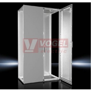 VX9666.926 skříň instalačního rozvaděče VX25, švh 1100x2000x600mm, 2-dv., IP55, RAL7035