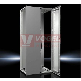 VX8881.000 skříň pro řadovou montáž VX25, švh 800x1800x600mm, 2-dv., s mont. deskou, IP55, RAL7035