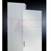 VX8618.120 Dveře se zámkem a vedlejší dveře ŠxV 800x2000mm, ocelový plech, RAL 7035, IP55