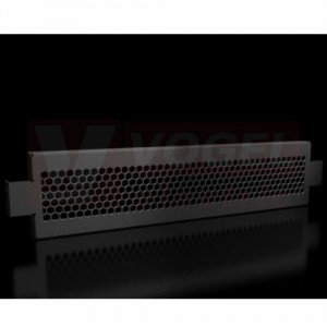 VX8620.090 Flex-Block podstavce, větrané panely 100x600mm, ocelový plech, RAL 9005
