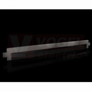 VX8620.094 Flex-Block podst.panel kartáč 100x1000mm, plast + ocelový plech, RAL 9005 (bal=2ks)