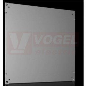 VX8617.580 Dělený montážní panel 700x700mm, ocelový plech 2,5mm