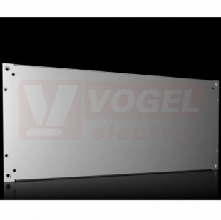 VX8617.600 Dělený montážní panel 900x400mm, ocelový plech 2,5mm