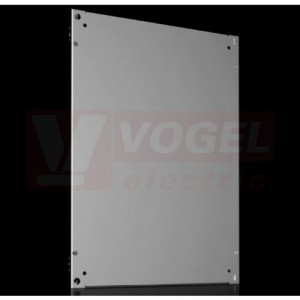 VX8617.540 Dělený montážní panel 500x700mm, ocelový plech 2,5mm