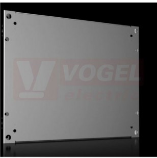 VX8617.520 Dělený montážní panel 500x400mm, ocelový plech 2,5mm