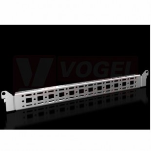 VX8619.710 Systémové chassis 14x39 mm, pro trubkový rám dveří VX, TS, SE, AX, pro šířku dveří 500mm, ocelový plech, (bal=4ks)