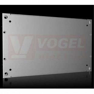 VX8617.510 Dělený montážní panel 500x300mm, ocelový plech 2,5mm