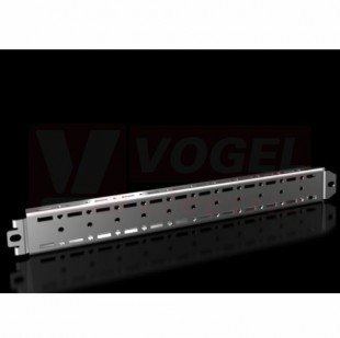 VX8617.700 Lišta 18x38, vnější rovina, š/h 400mm, ocelový plech, (bal=4ks)