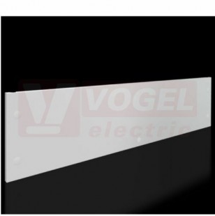 VX9682.342 Čelní kryt, dolní, IP 54, ŠxV: 1200x300 mm, ocelový plech 2mm, RAL 7035