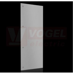 VX9682.176 Dělené dveře, ŠxV: 600x1600 mm, pro šířku skříně 600mm, ocelový plech 2mm, RAL 7035