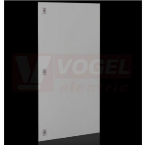 VX9682.172 Dělené dveře, ŠxV: 600x1200 mm, pro šířku skříně 600mm, ocelový plech 2mm, RAL 7035