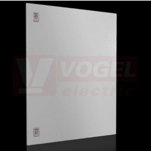 VX9682.168 Dělené dveře, ŠxV: 600x800mm, pro šířku skříně 600mm, ocelový plech 2mm, RAL 7035
