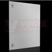VX9682.168 Dělené dveře, ŠxV: 600x800mm, pro šířku skříně 600mm, ocelový plech 2mm, RAL 7035