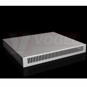 SV9681.866 střešní plech 600x600mm, IP 2X ventilačními otvory pro VX, výška 72mm, ocelový plech 1,5mm, RAL 7035