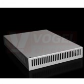 SV9681.846 střešní plech 400x600mm, IP 2X ventilačními otvory pro VX, výška 72mm, ocelový plech 1,5mm, RAL 7035