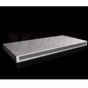 SV9681.826 střešní plech 1200x600mm, IP 2X ventilačními otvory pro VX, výška 72mm, ocelový plech 1,5mm, RAL 7035