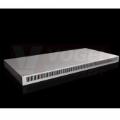 SV9681.826 střešní plech 1200x600mm, IP 2X ventilačními otvory pro VX, výška 72mm, ocelový plech 1,5mm, RAL 7035