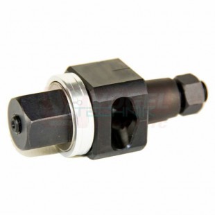 P 22,5/20,1 prostřihovací čelist pro čtyřhranné otvory průměr 22,5mm se sraženými rohy na 20,1mm - komplet vč. šroubu (ALFRA 01422)