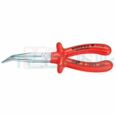 2627200 KNIPEX kleště půlkulaté dlouhé zahnuté do 1000V, chromované, masivní rukojeti