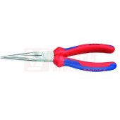 3815200 KNIPEX kleště půlkulaté dlouhé rovné, dvoukomponentní rukojeti, délka 200mm