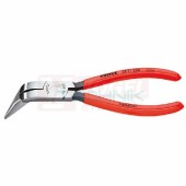 3871200 KNIPEX kleště půlkulaté dlouhé zahnuté, rukojeti potažené PVC, délka 200mm
