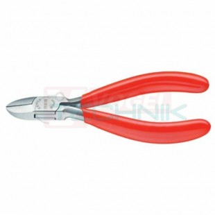 7701115 KNIPEX kleště štípací malé s fazetou, rukojeti potažené PVC, délka 115mm