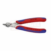 7813125 KNIPEX kleště štípací malé bez fazety, INOX s držením drátu, délka 125mm