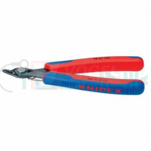 7831125 KNIPEX kleště štípací malé bez fazety, INOX s úzkou hlavou, délka 125mm