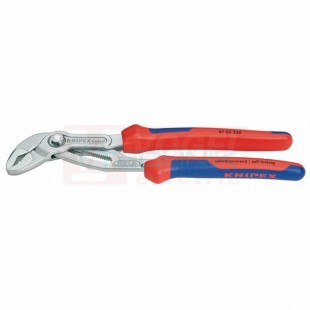 8705250 KNIPEX kleště trubkové COBRA, chromované, dvoukomponentní rukojeti, délka 250mm