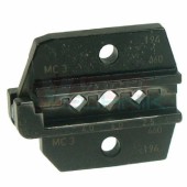 C1-MC 3  974965 KNIPEX čelisti k LK-1 na solární konektory Multi-Contact MC3 pro průřezy 2,5-6mm2, tvar slisu čtverec